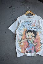 *Rare* Vintage 90s Betty Boop Graffiti Tee (M/L) - Retrospective Store
