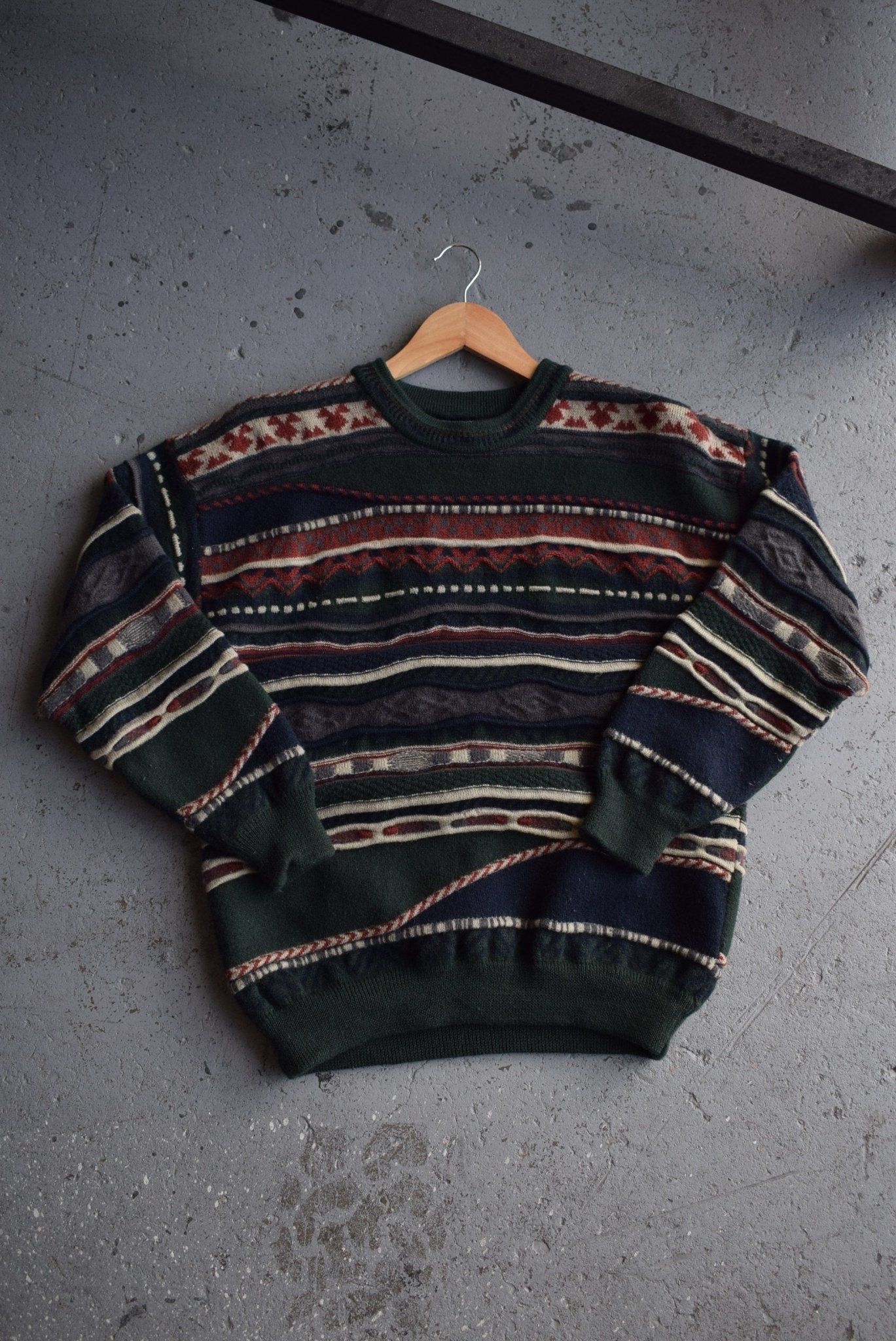 *Rare* Vintage 90s Coogi - Style Emaroo Australia Knitted Sweater (S) - Retrospective Store