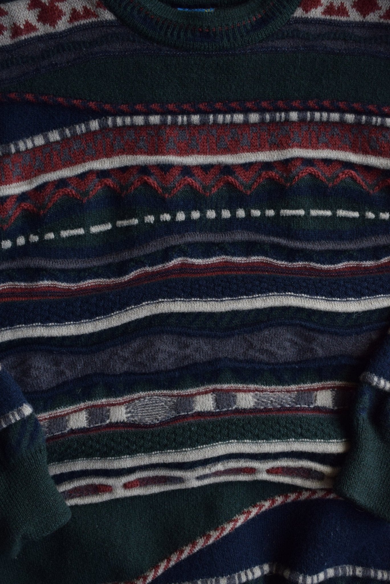 *Rare* Vintage 90s Coogi - Style Emaroo Australia Knitted Sweater (S) - Retrospective Store