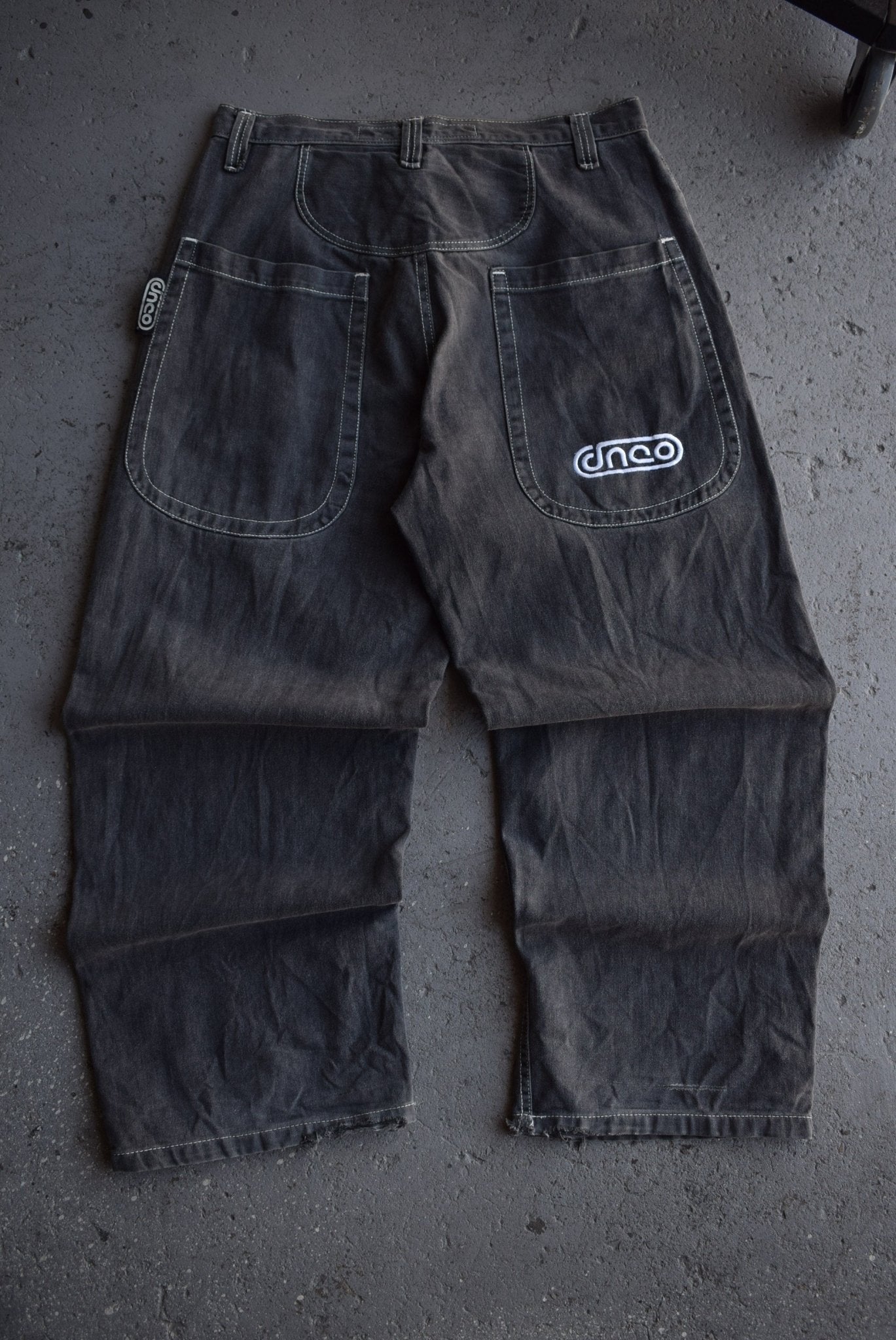 *Rare* Vintage 90s JNCO Embroidered Pants (33) - Retrospective Store