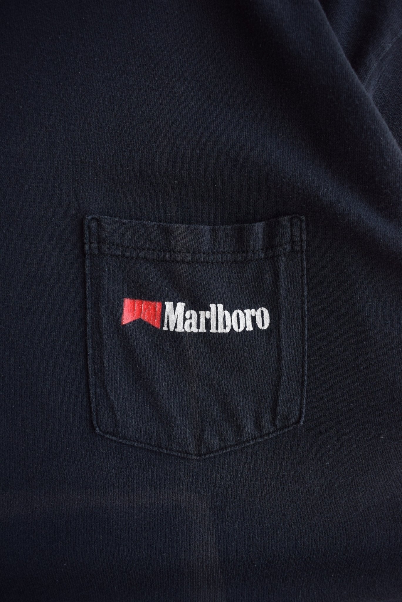 *Rare* Vintage 90s Marlboro Cowboy Pocket Tee (XL) - Retrospective Store