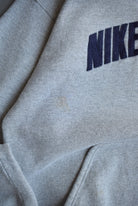 *Rare* Vintage 90s Nike Athletics Embroidered Spellout Hoodie (L) - Retrospective Store