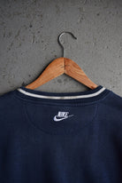*Rare* Vintage 90s Nike Basketball Embroidered Spellout Crewneck (L) - Retrospective Store