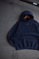 *Rare* Vintage 90s Nike Centre Swoosh Embroidered Hoodie (M) - Retrospective Store