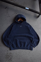 *Rare* Vintage 90s Nike Centre Swoosh Embroidered Hoodie (M) - Retrospective Store