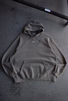 *Rare* Vintage 90s Nike Centre Swoosh Embroidered Hoodie (XL) - Retrospective Store