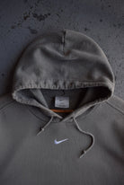 *Rare* Vintage 90s Nike Centre Swoosh Embroidered Hoodie (XL) - Retrospective Store