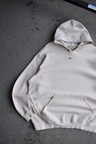 *Rare* Vintage 90s Nike Centre Swoosh Embroidered Hoodie (XXL) - Retrospective Store