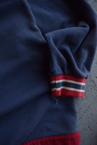 *Rare* Vintage 90s Nike Classic Logo Embroidered Quarter Zip (L) - Retrospective Store