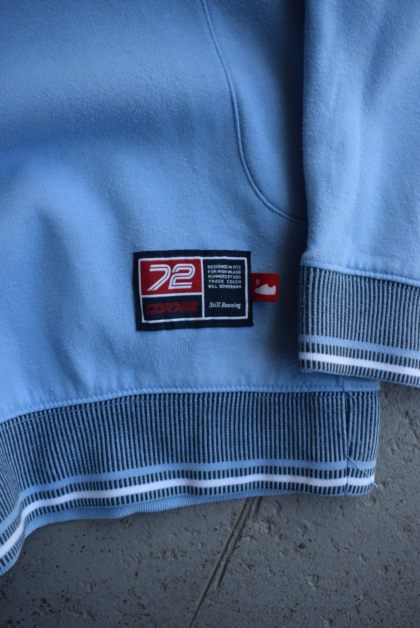 *Rare* Vintage 90s Nike Cortez Embroidered Spellout Crewneck (S) - Retrospective Store