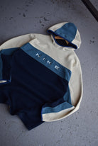 *Rare* Vintage 90s Nike Spellout Embroidered Fleece Hoodie (L) - Retrospective Store
