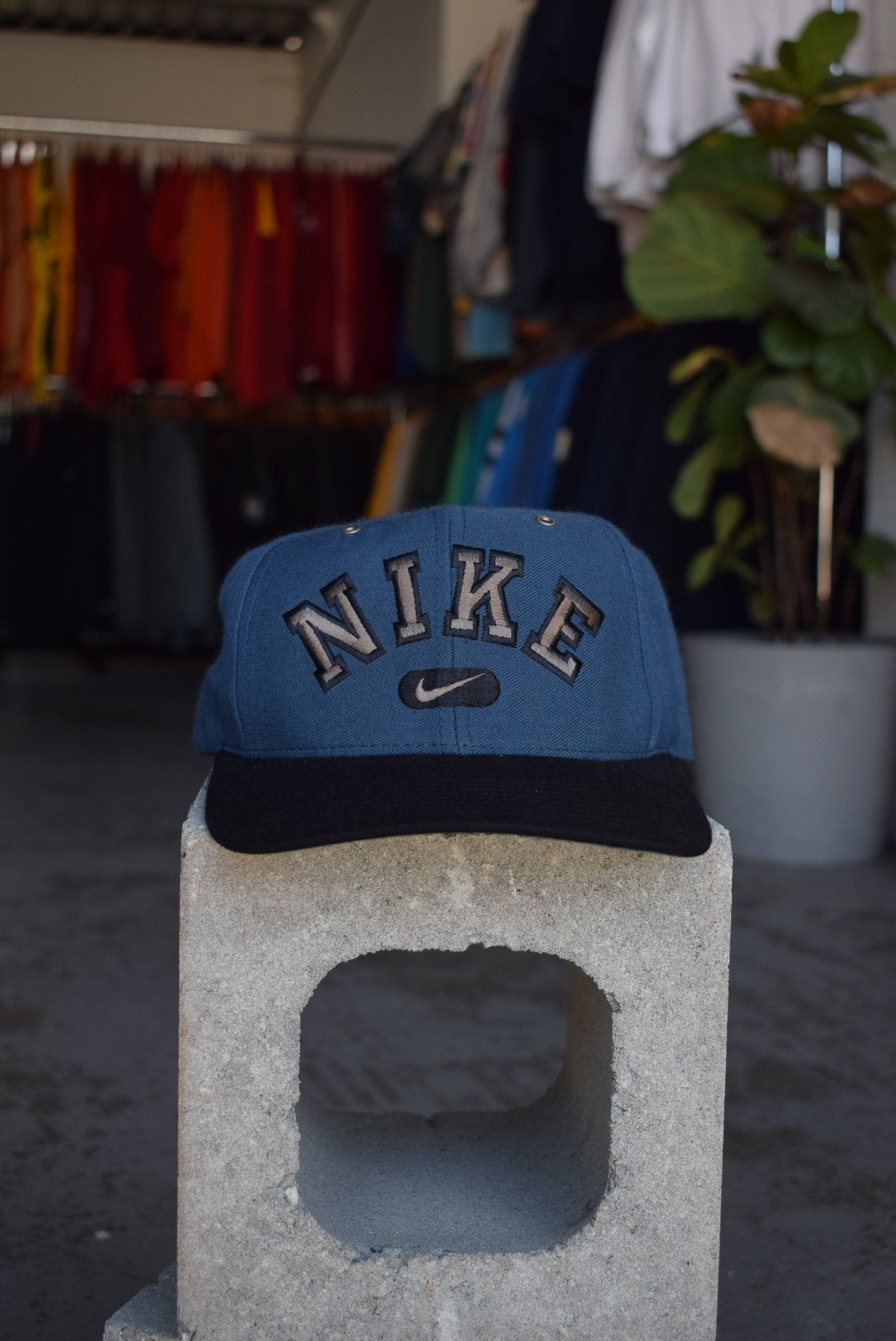 *Rare* Vintage 90s Nike Spellout Embroidered Hat - Retrospective Store