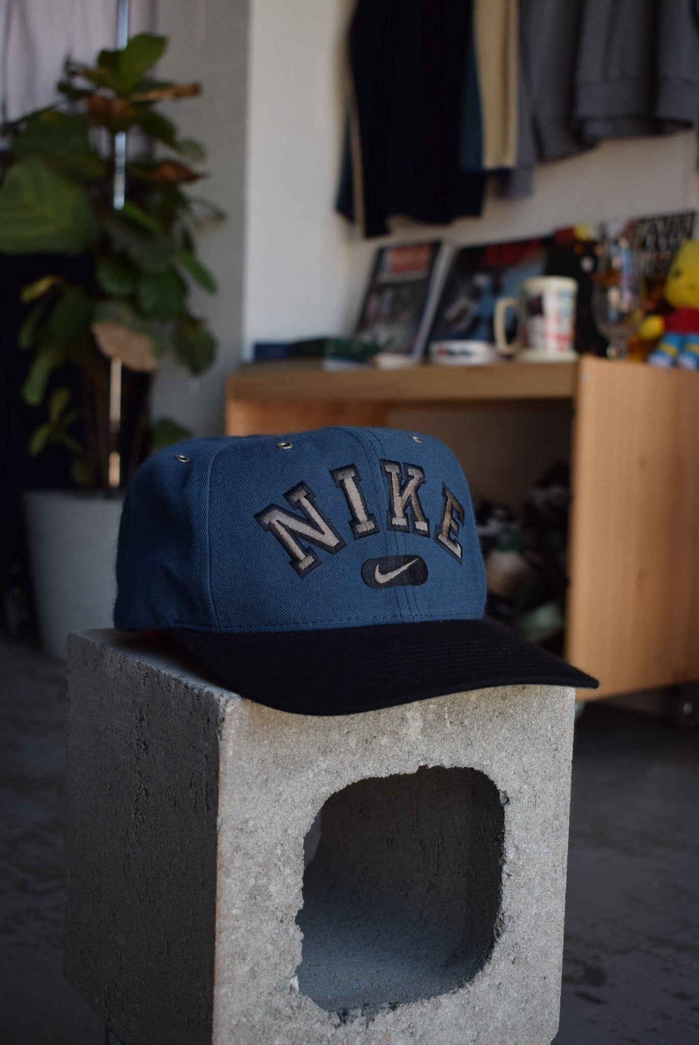 *Rare* Vintage 90s Nike Spellout Embroidered Hat - Retrospective Store