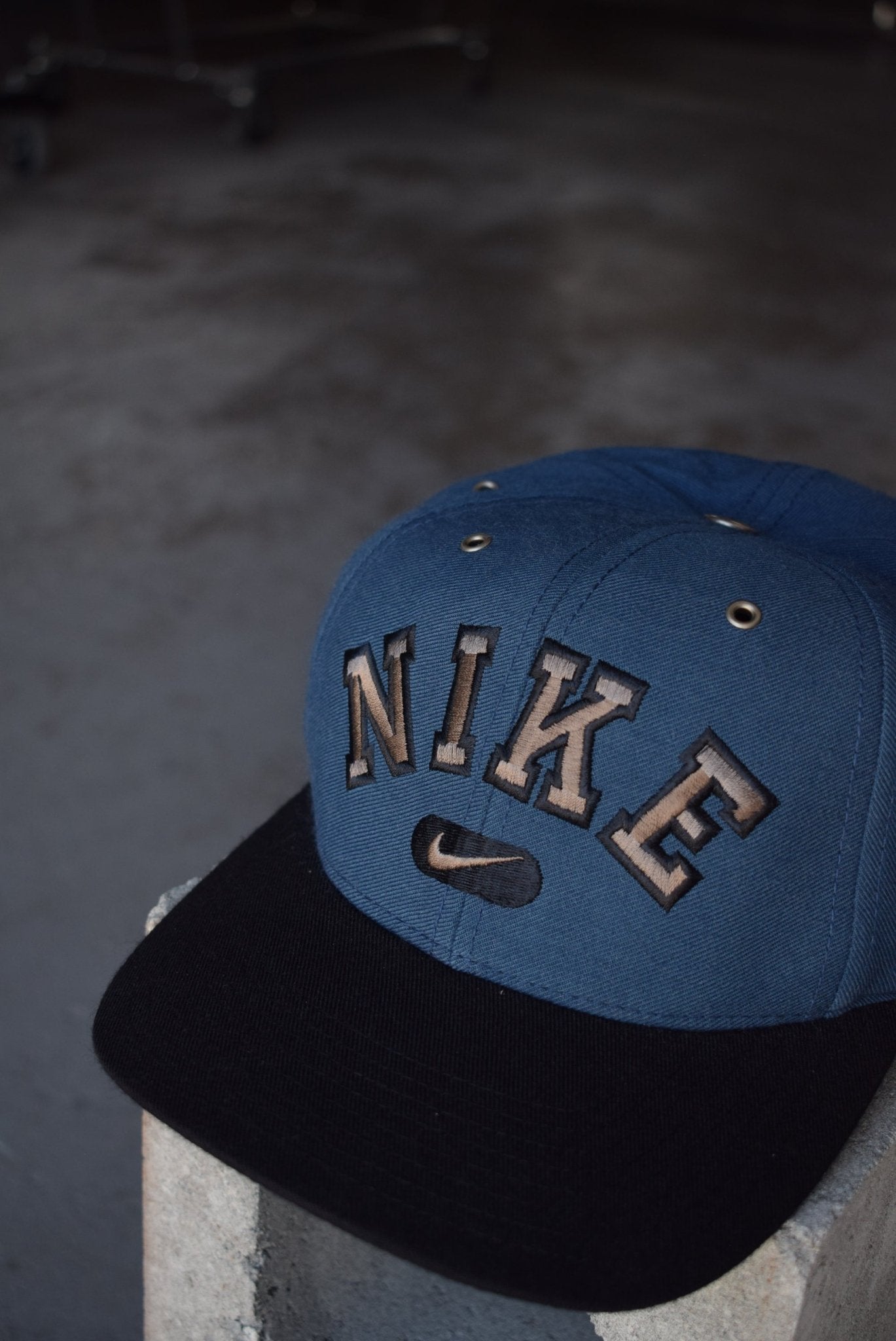 *Rare* Vintage 90s Nike Spellout Embroidered Hat - Retrospective Store