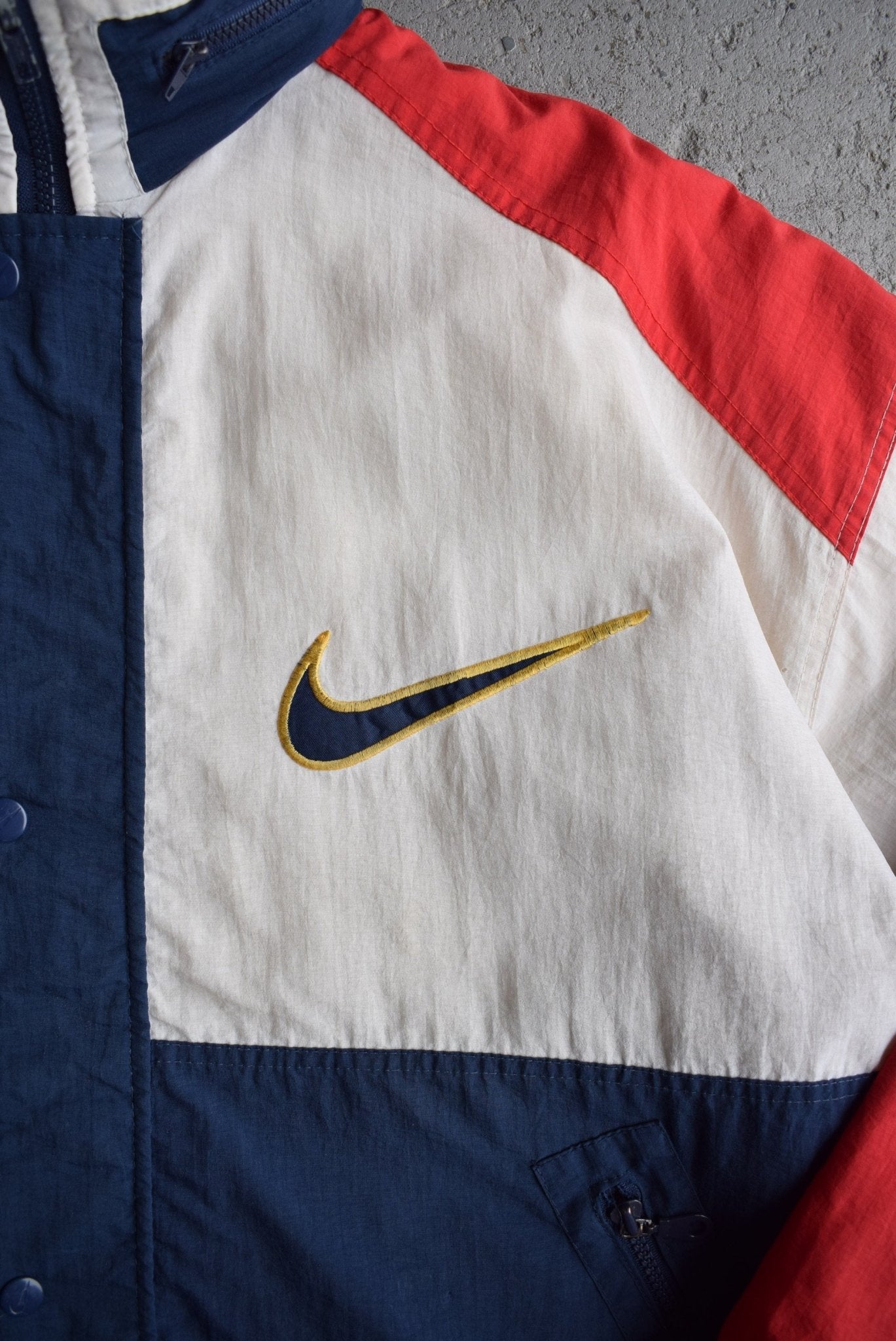 *Rare* Vintage 90s Nike Spellout Embroidered Jacket (XL) - Retrospective Store