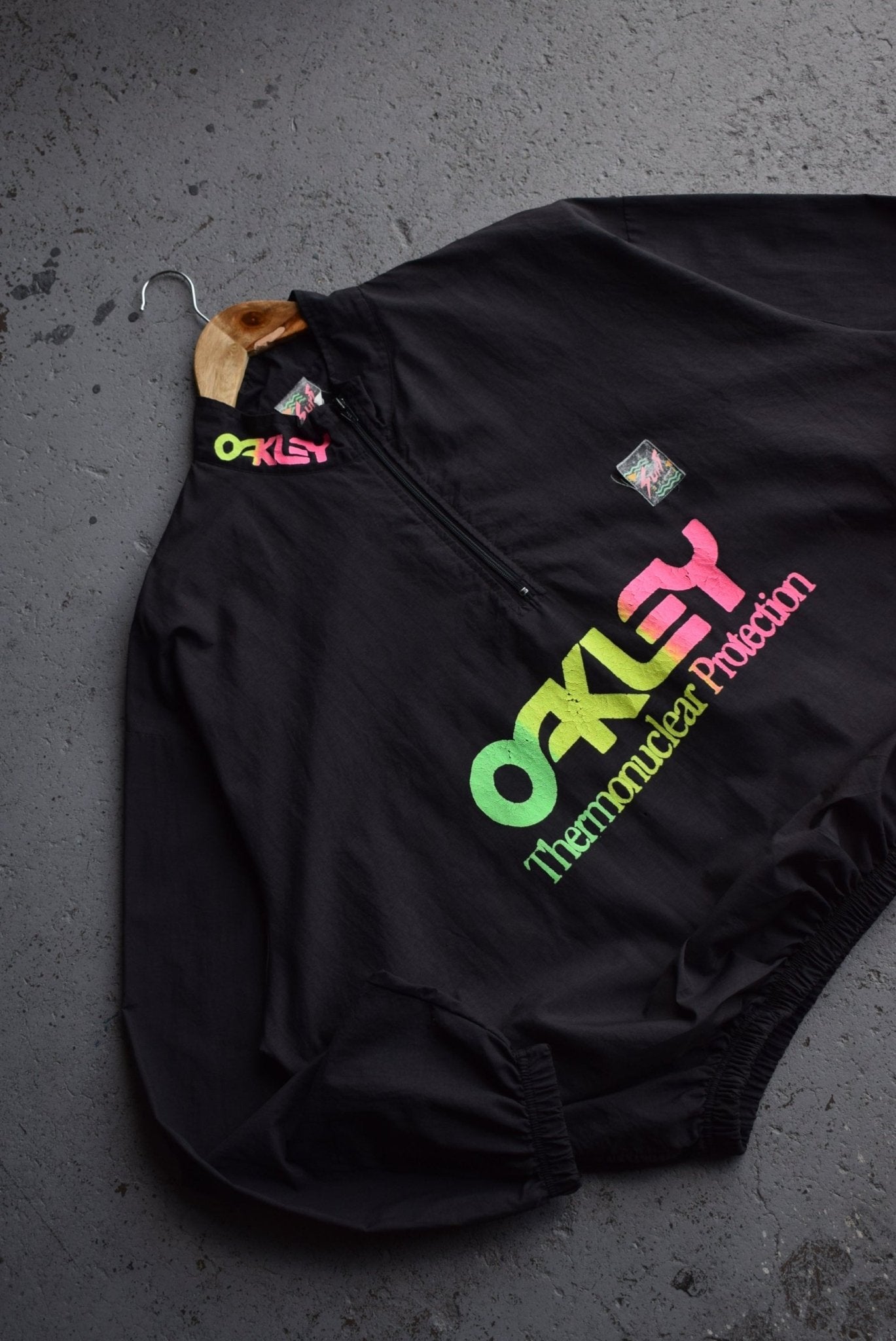 *Rare* Vintage 90s Oakley Thermonuclear Protection Windbreaker (XL) - Retrospective Store