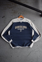 *Rare* Vintage 90s Quiksilver Boardriding Co Embroidered Crewneck (M/L) - Retrospective Store