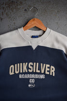 *Rare* Vintage 90s Quiksilver Boardriding Co Embroidered Crewneck (M/L) - Retrospective Store