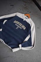 *Rare* Vintage 90s Quiksilver Boardriding Co Embroidered Crewneck (M/L) - Retrospective Store