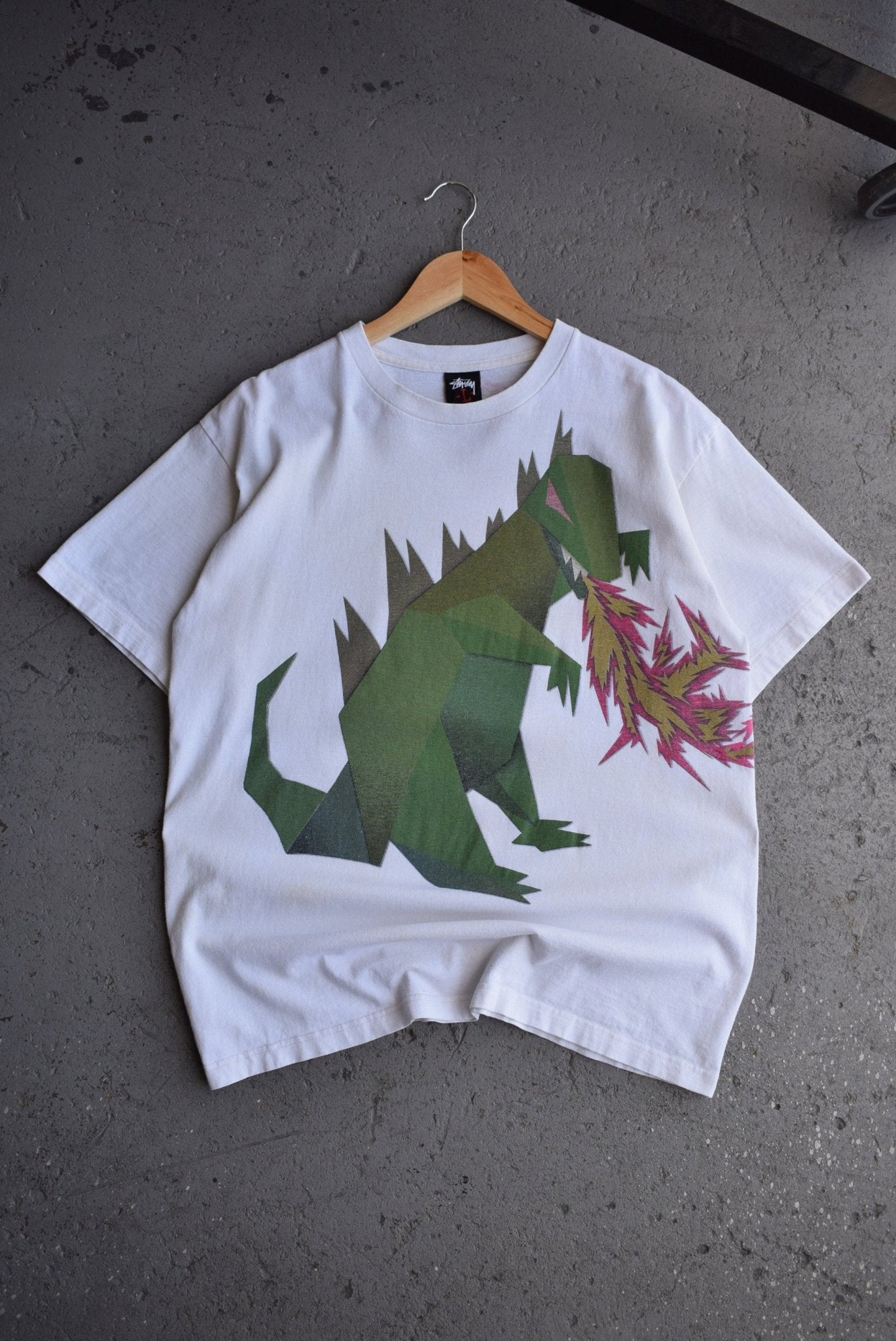トップス 90s old stussy dragon TEE 90s old stussy dragon print T-shirt | gerbera clothing store