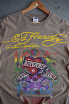 *Rare* Vintage Ed Hardy Graphic Long Sleeve Tee (M/L) - Retrospective Store