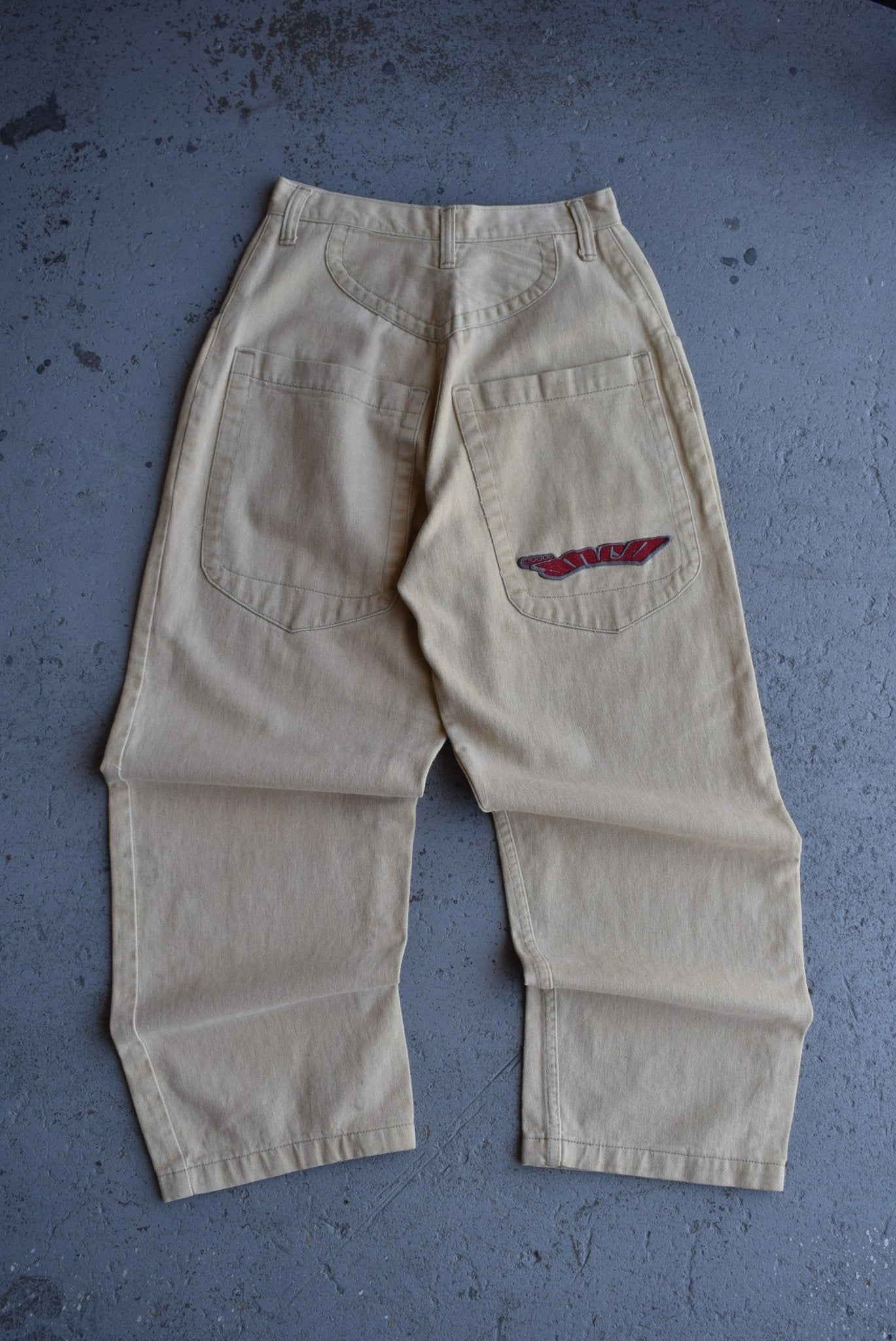 *Rare* Vintage JNCO Embroidered Wide Leg Pants (28) - Retrospective Store