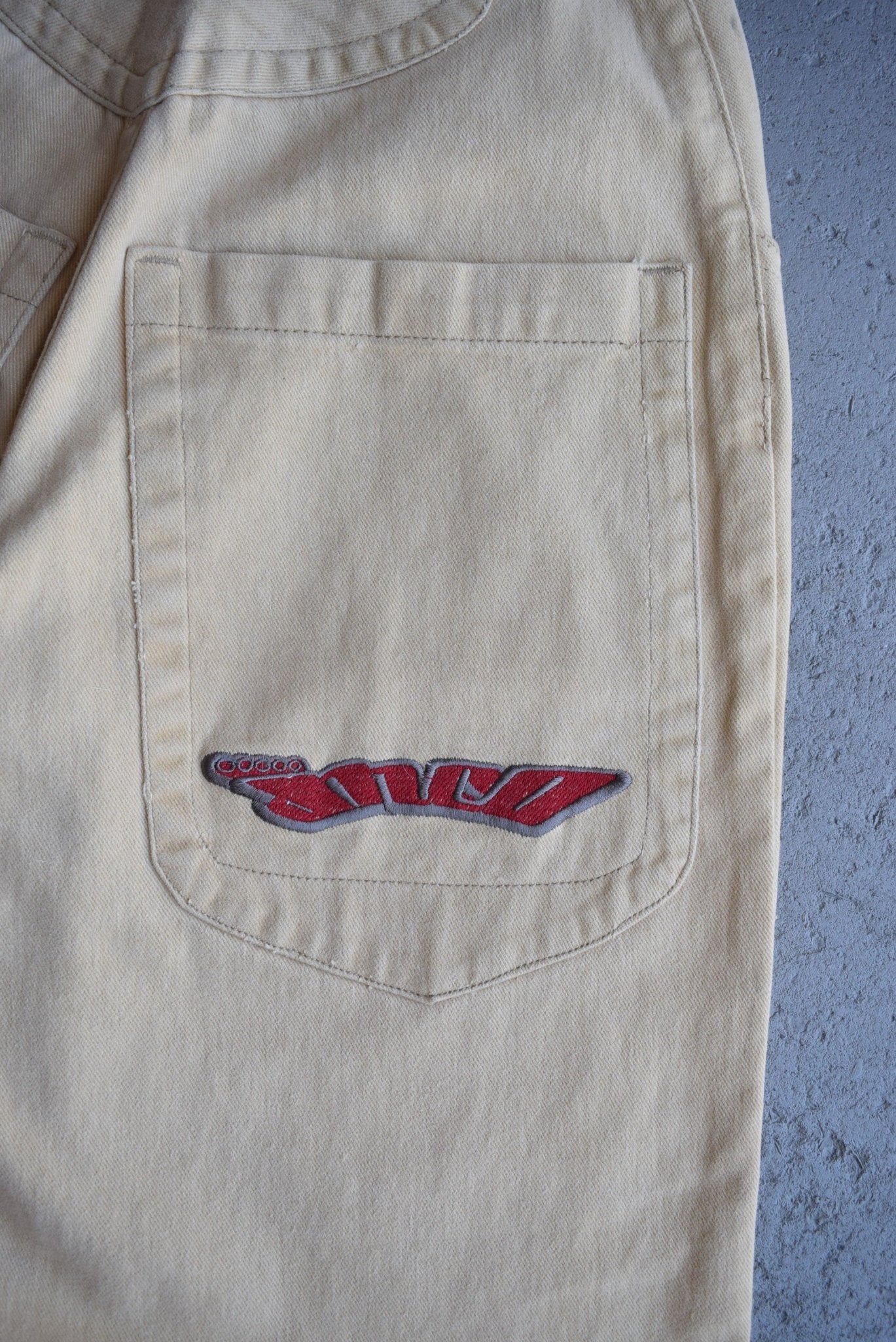 *Rare* Vintage JNCO Embroidered Wide Leg Pants (28) - Retrospective Store