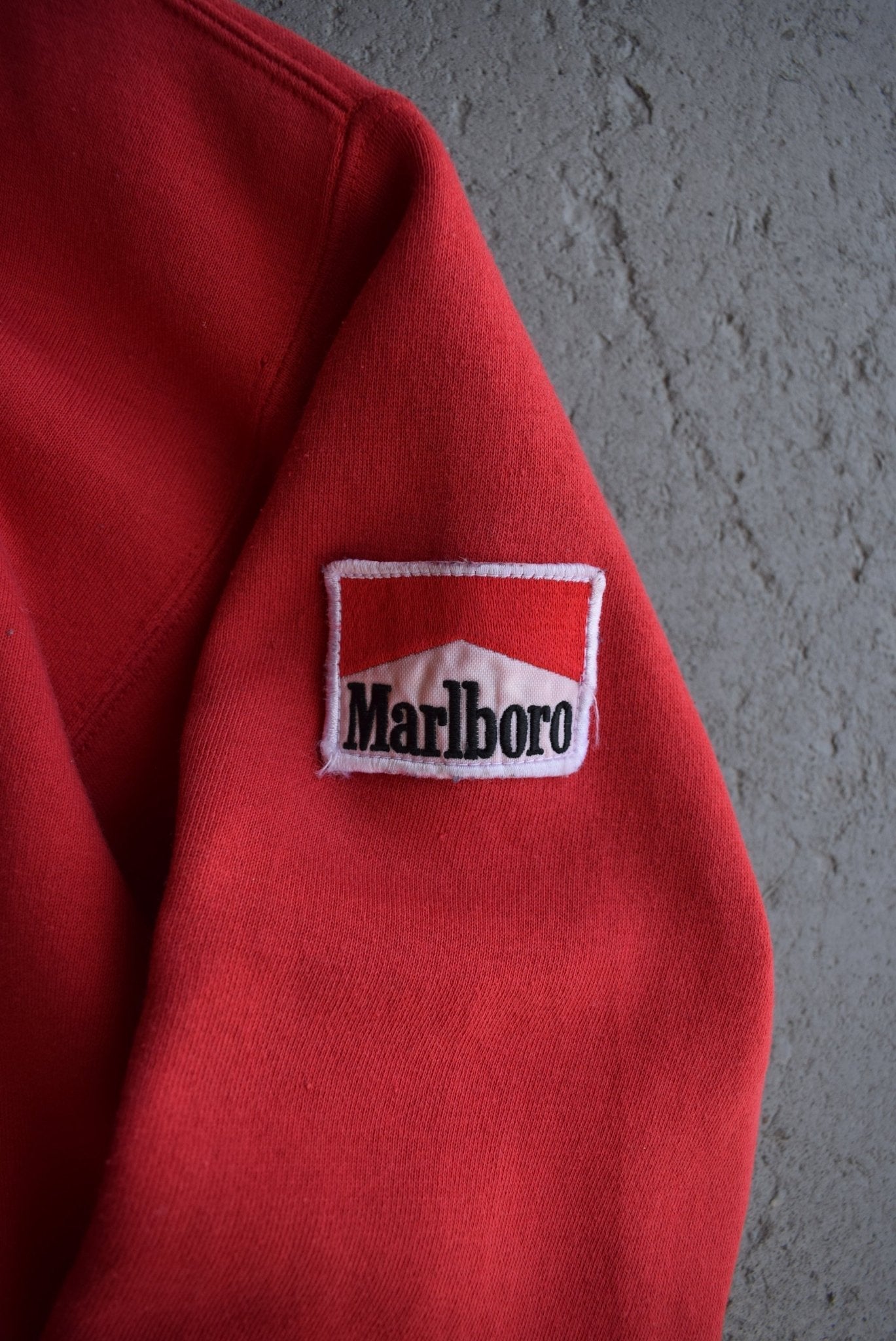 *Rare* Vintage Marlboro Classic Logo Embroidered Hoodie (L) - Retrospective Store