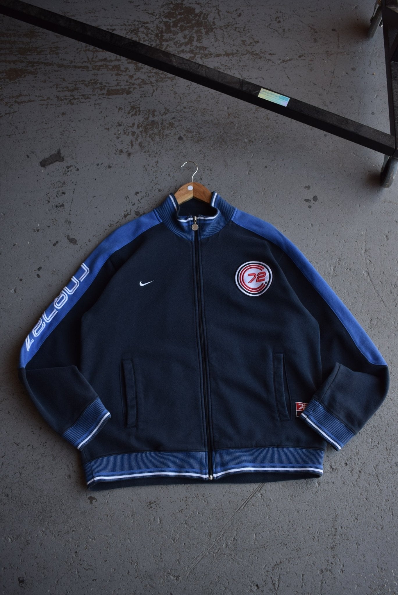 *Rare* Vintage Nike Cortez Embroidered Full Zip Jacket (L) - Retrospective Store