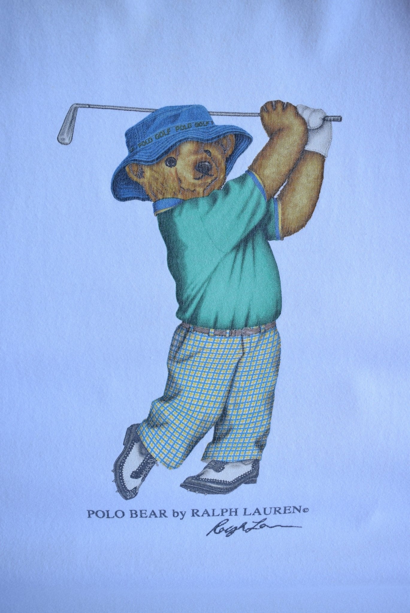 *Rare* Vintage Polo Bear Ralph Lauren Golf Tee (XL) - Retrospective Store