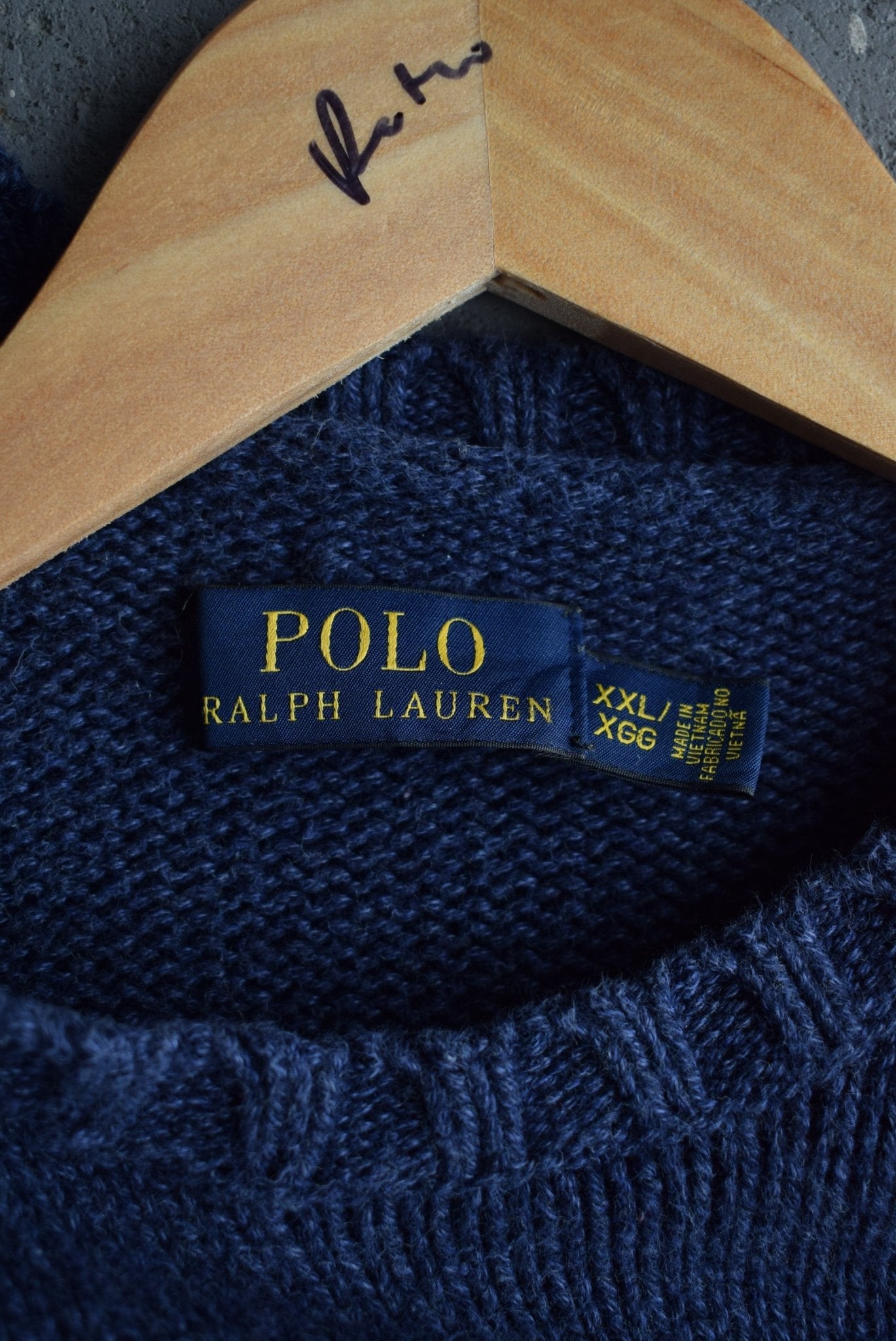 *Rare* Vintage Polo Ralph Lauren USA Flag Knit (L/XL) - Retrospective Store
