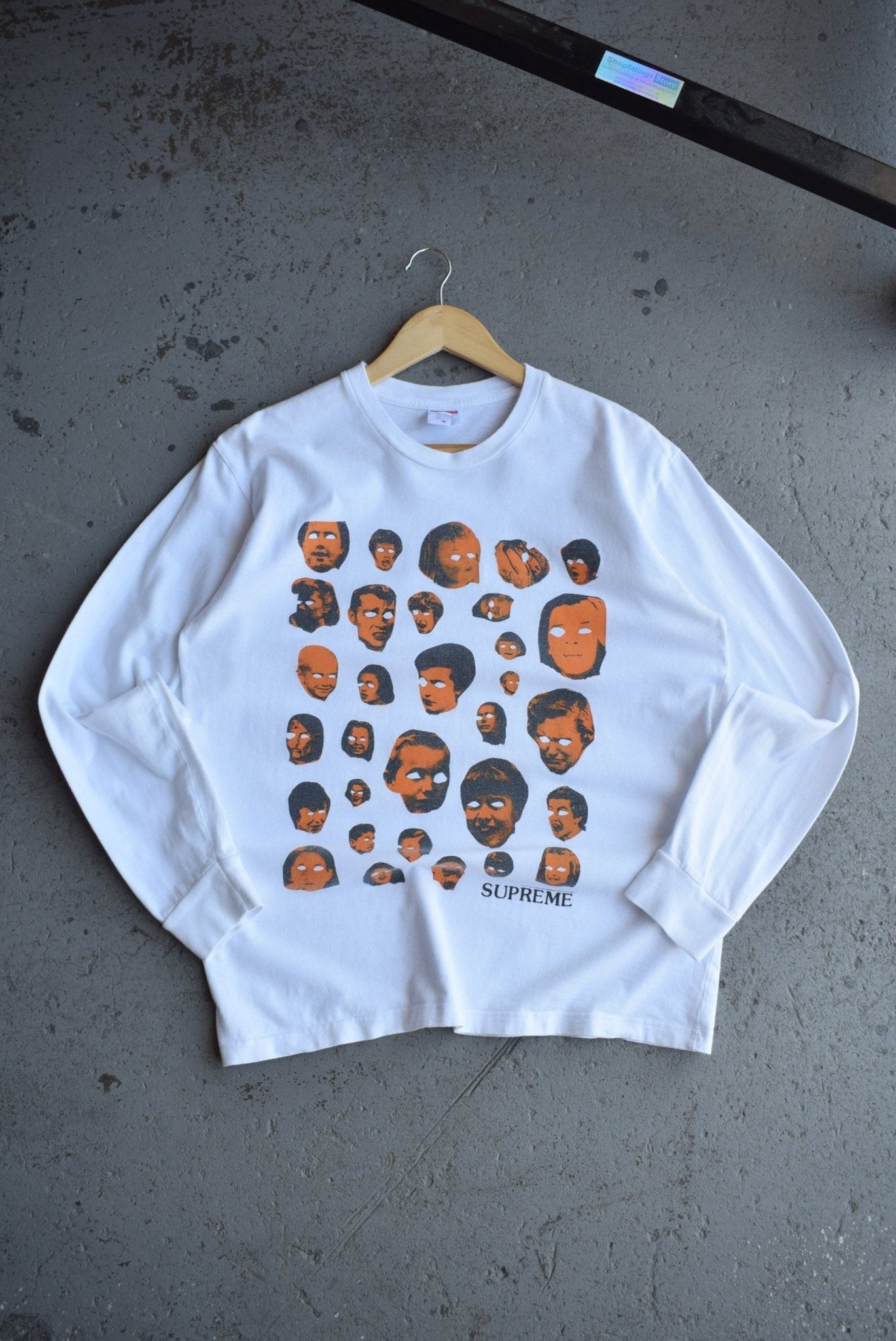 *Rare* Vintage Supreme Faces Long Sleeve Tee (M) - Retrospective Store