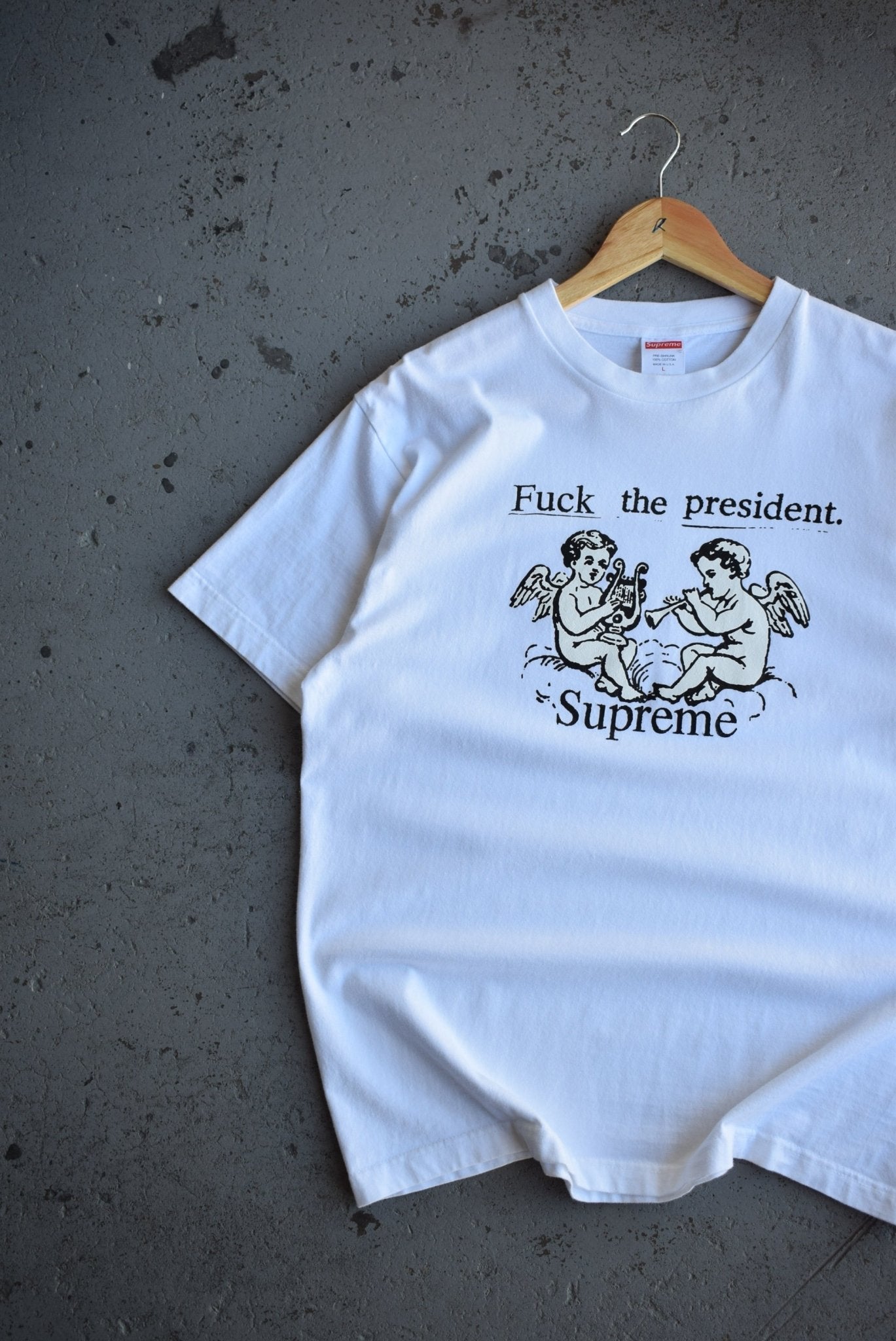 *Rare* Vintage Supreme 'Fuck The President' Tee (L) - Retrospective Store