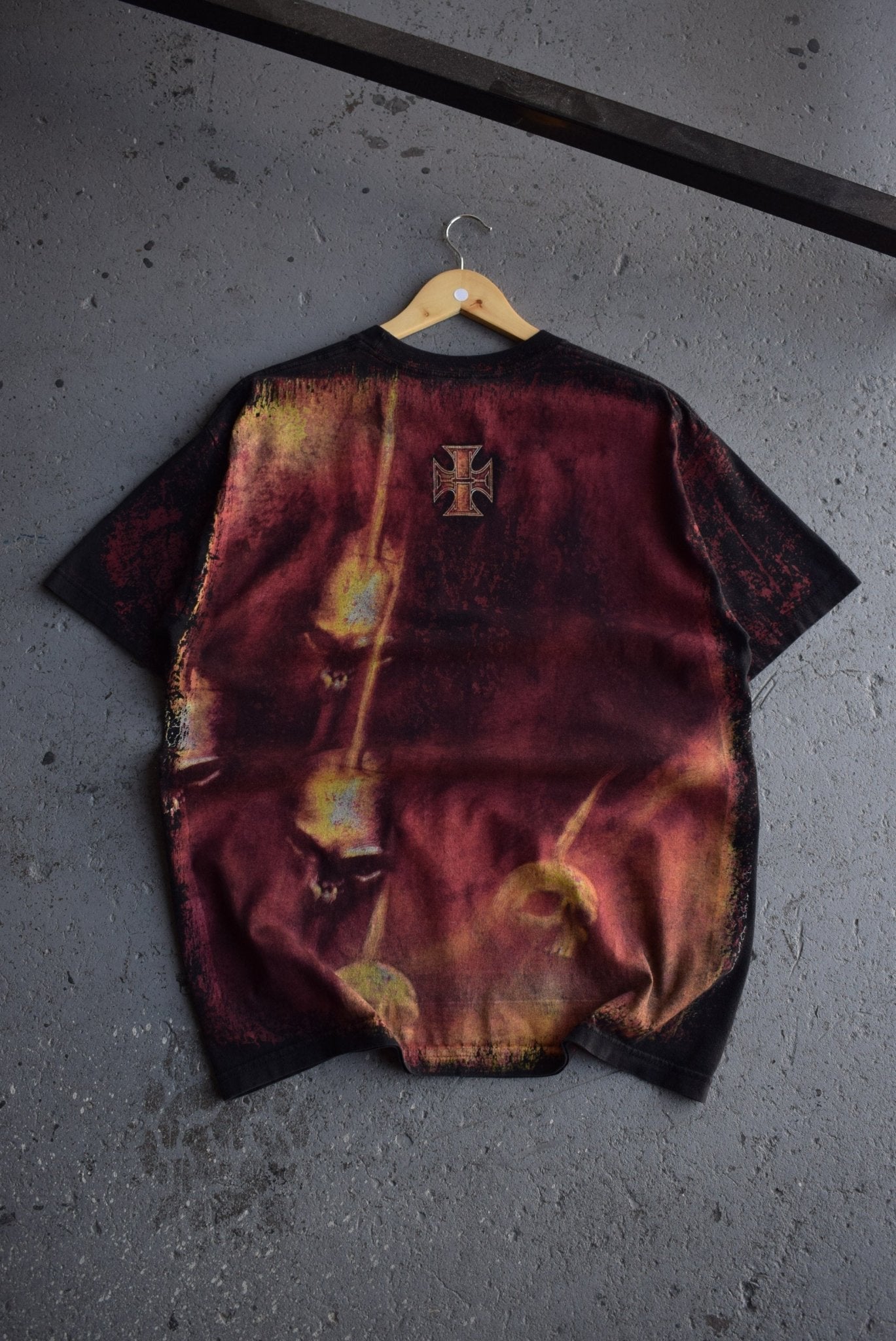 *Rare* Vintage WWE Triple H All Over Print Tee (L) - Retrospective Store