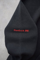 Reebok Black Graphic Hoodie — 2000s (S) - Retrospective Store