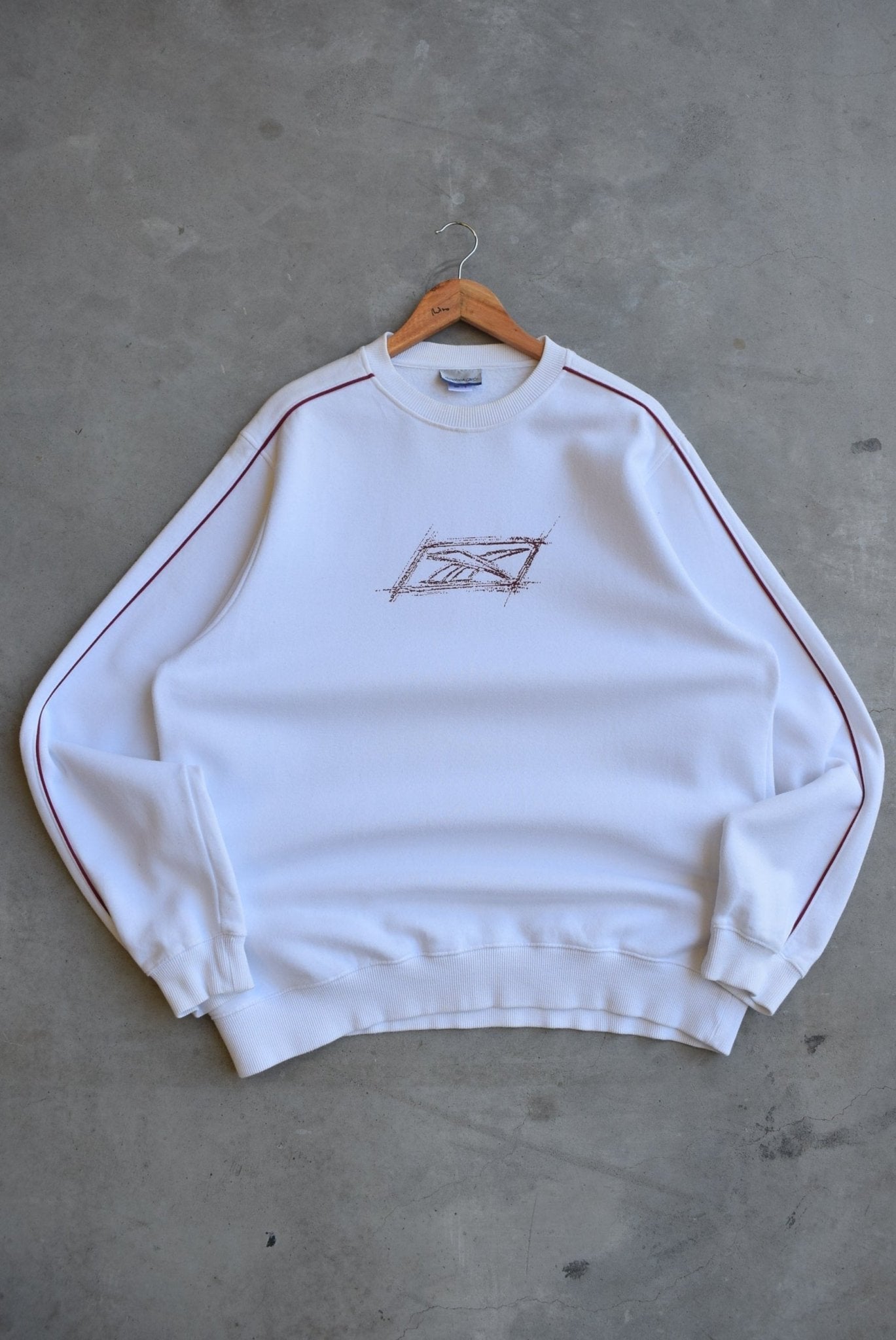 Reebok Classic Logo Crewneck — 2000s (L/XL) - Retrospective Store