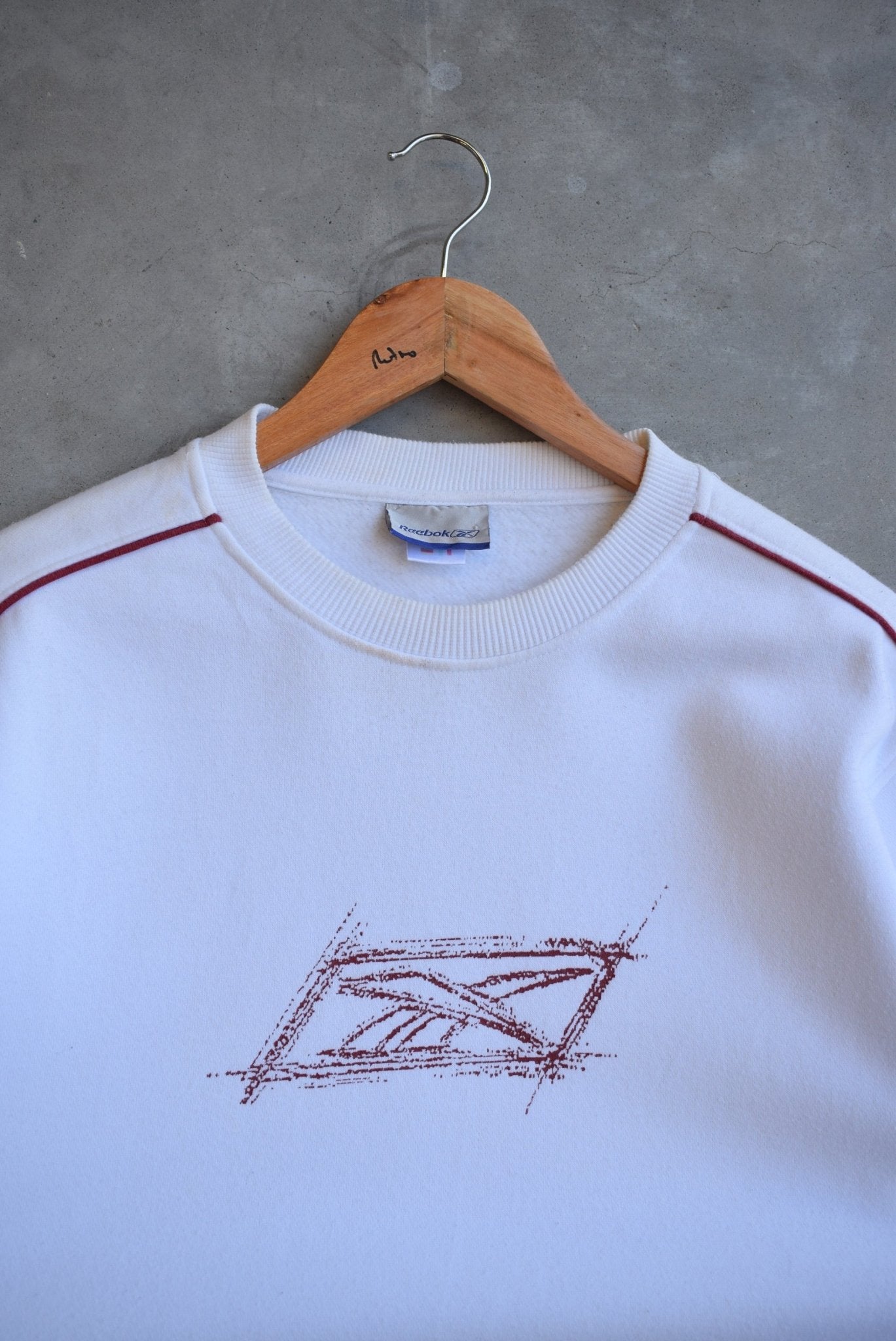 Reebok Classic Logo Crewneck — 2000s (L/XL) - Retrospective Store