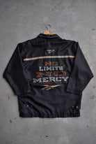 Reebok Spellout Windbreaker Jacket — 1990s (XL/XXL) - Retrospective Store