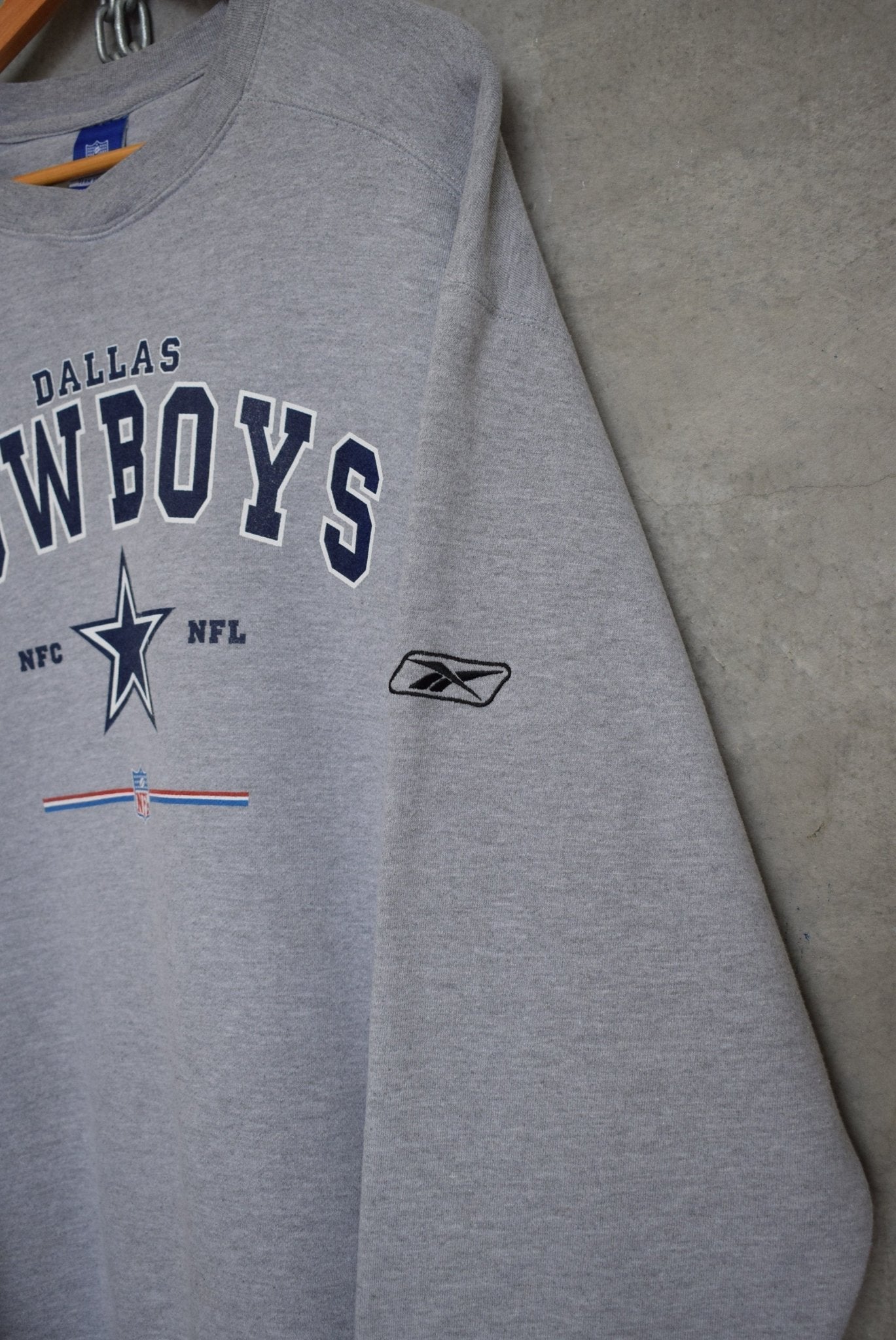 Reebok x NFL Dallas Cowboys Crewneck — 2000s (L/XL) - Retrospective Store