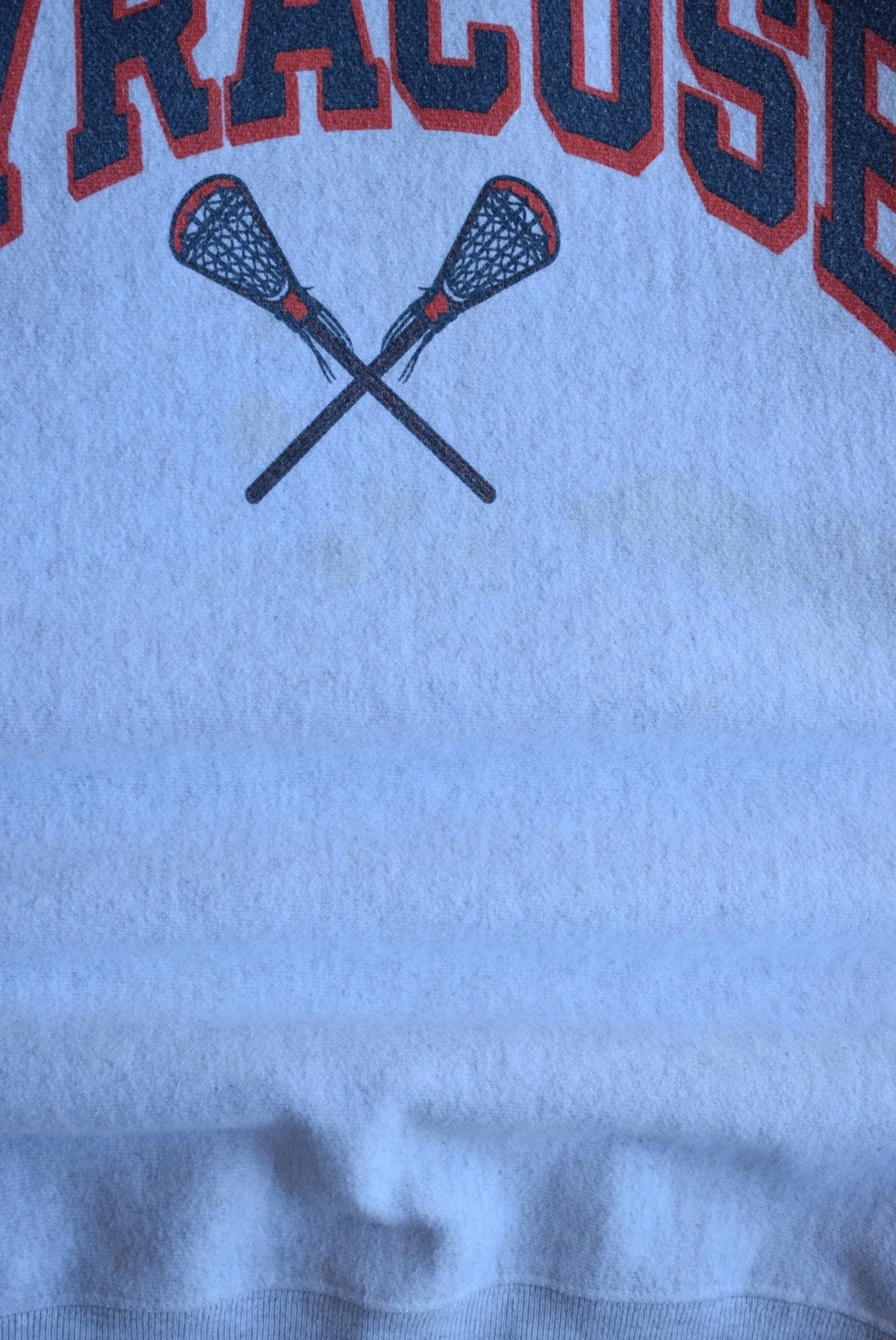 トップス vintage champion Reverse Weave lacrosse Reverse-weave* Vintage 90s Champion x Syracuse University