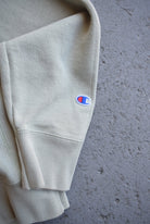 *Reverse - weave* Vintage Champion Spellout Embroidered Crewneck (M) - Retrospective Store