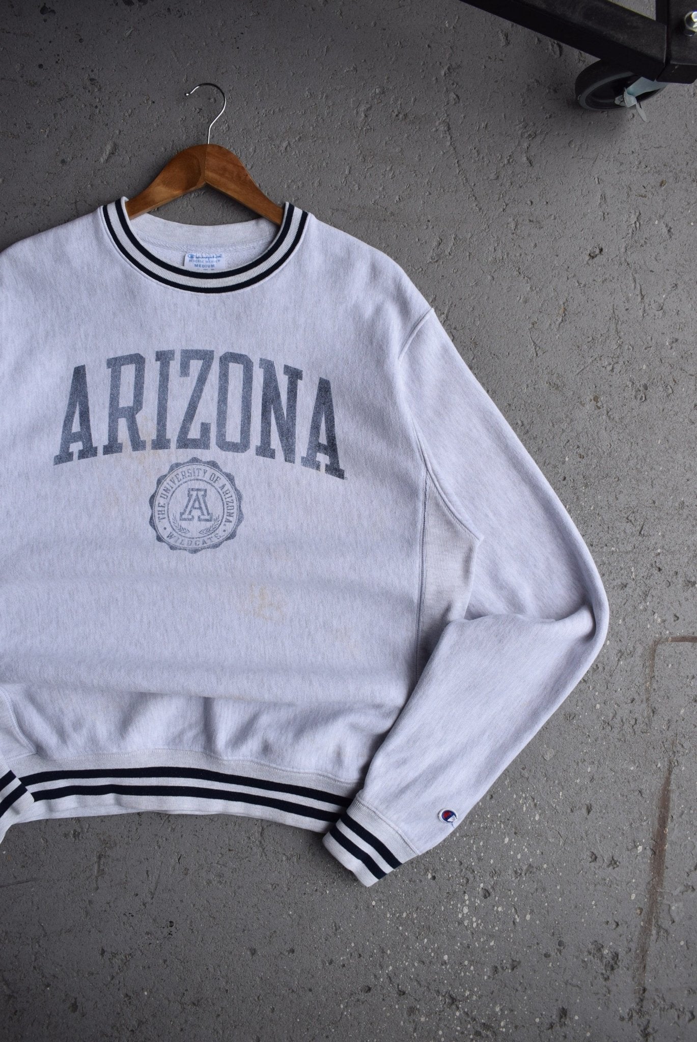 *Reverse - weave* Vintage Champion x University of Arizona Wildcats Crewneck (L) - Retrospective Store