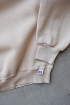 Russell Athletic Beige Crewneck — 1990s (M) - Retrospective Store