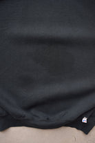 Russell Athletic Black Crewneck — 1990s (XXL) - Retrospective Store