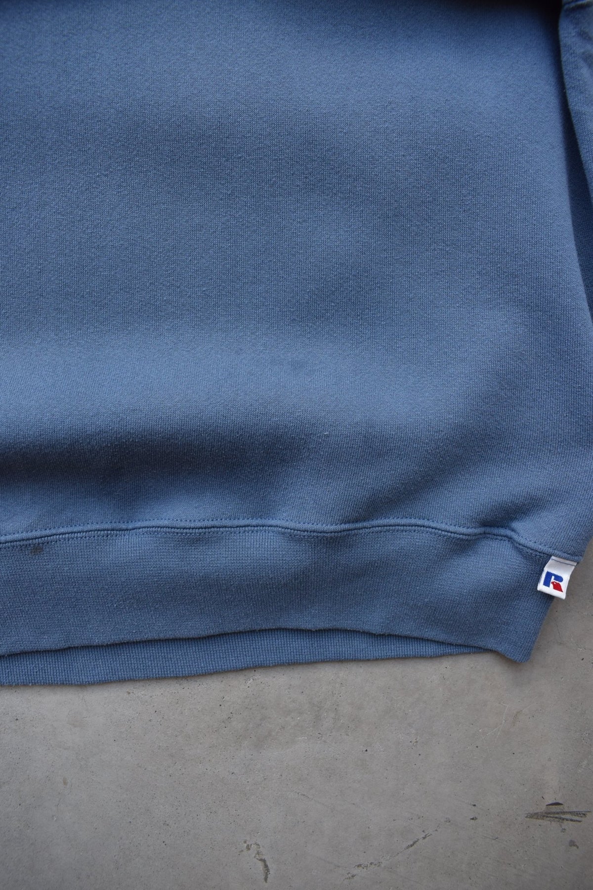 Russell Athletic Blue Crewneck — 1990s (L) - Retrospective Store