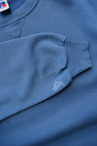 Russell Athletic Blue Crewneck — 1990s (M) - Retrospective Store