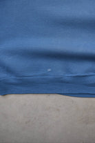 Russell Athletic Blue Crewneck — 1990s (M) - Retrospective Store