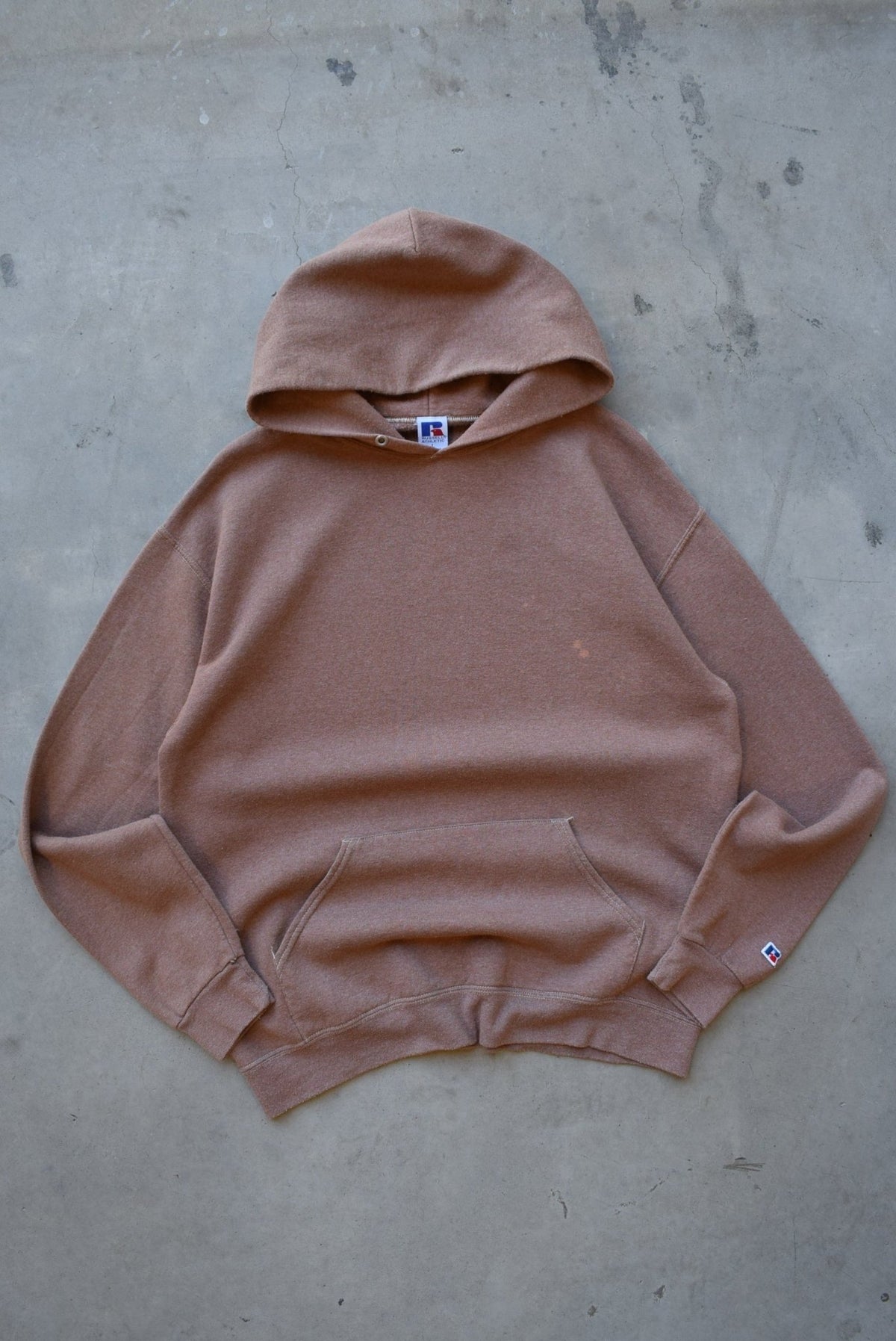 Russell Athletic Brown Hoodie — 1990s (M/L) - Retrospective Store