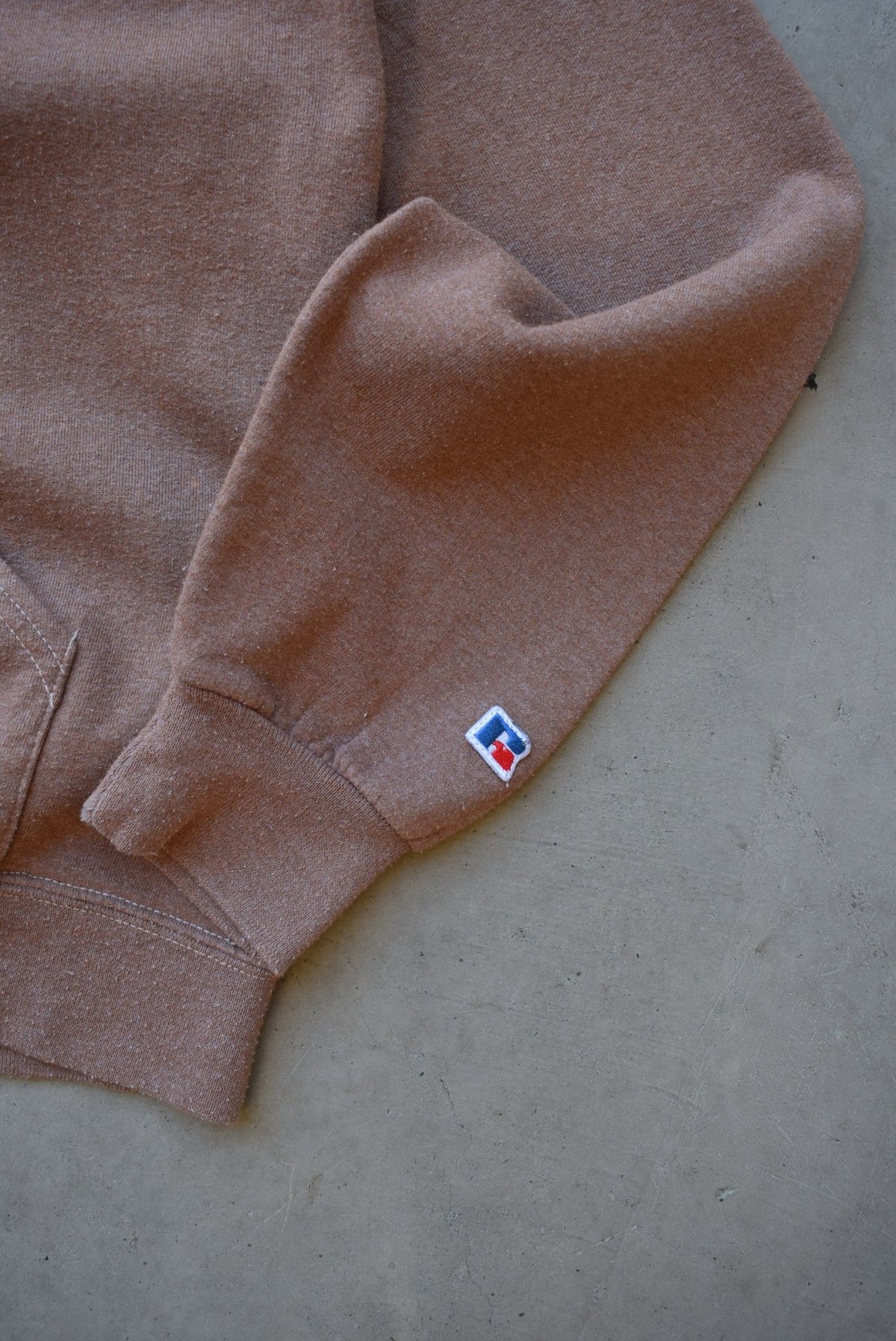 Russell Athletic Brown Hoodie — 1990s (M/L) - Retrospective Store