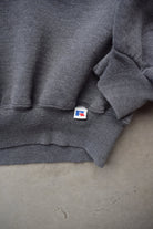 Russell Athletic Charcoal Crewneck — 1990s (XL) - Retrospective Store